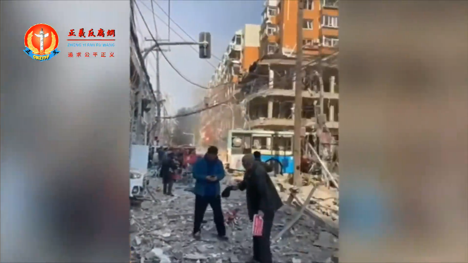 10月21日上午8时20分，沈阳市太原南街南七马路一酒店发生燃气爆炸，现场惨烈