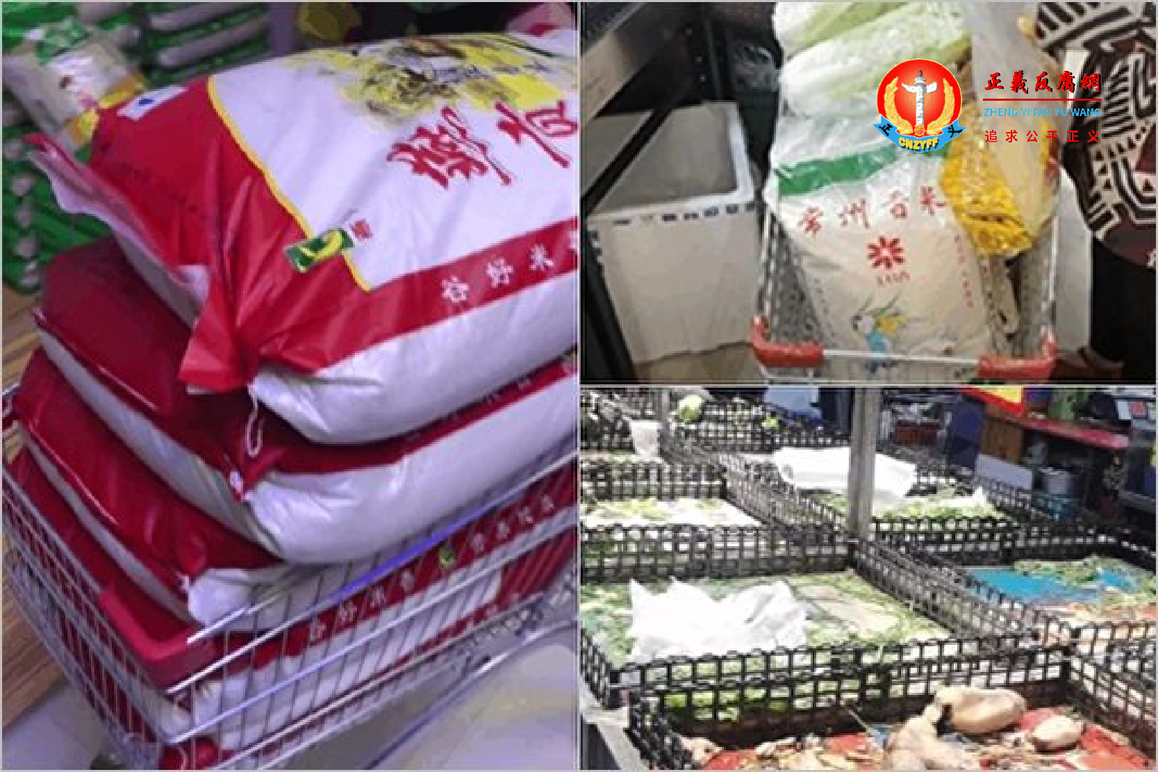 11月3日，江苏省常州市一些大型超市的米面、菜等被市民抢空。.png