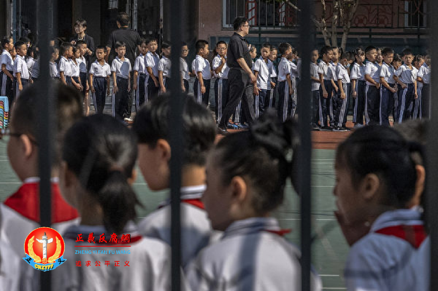 图为2021年9月1日，北京一所小学。.png